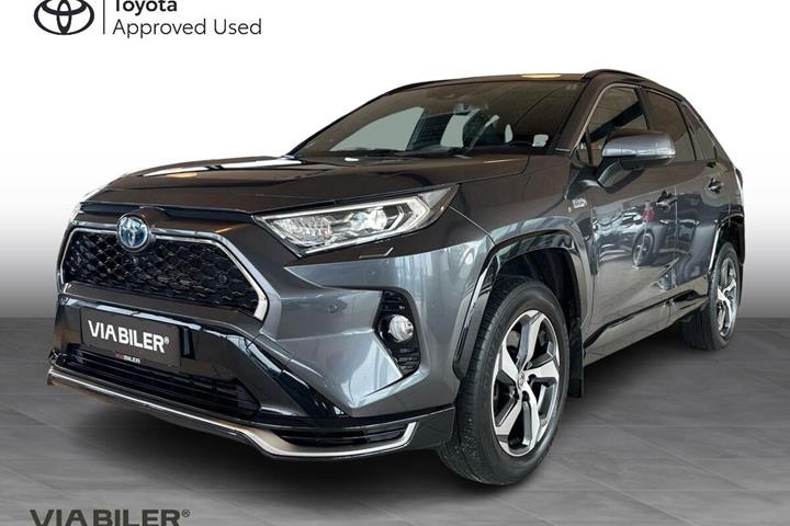 Grå Toyota RAV4 Plug-in fra 2021