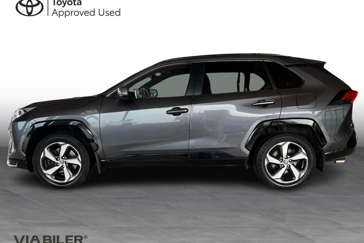 Grå Toyota RAV4 Plug-in fra 2021