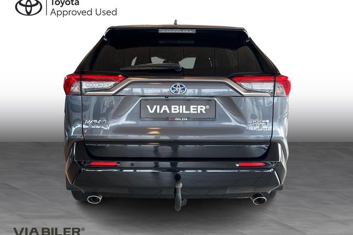 Grå Toyota RAV4 Plug-in fra 2021