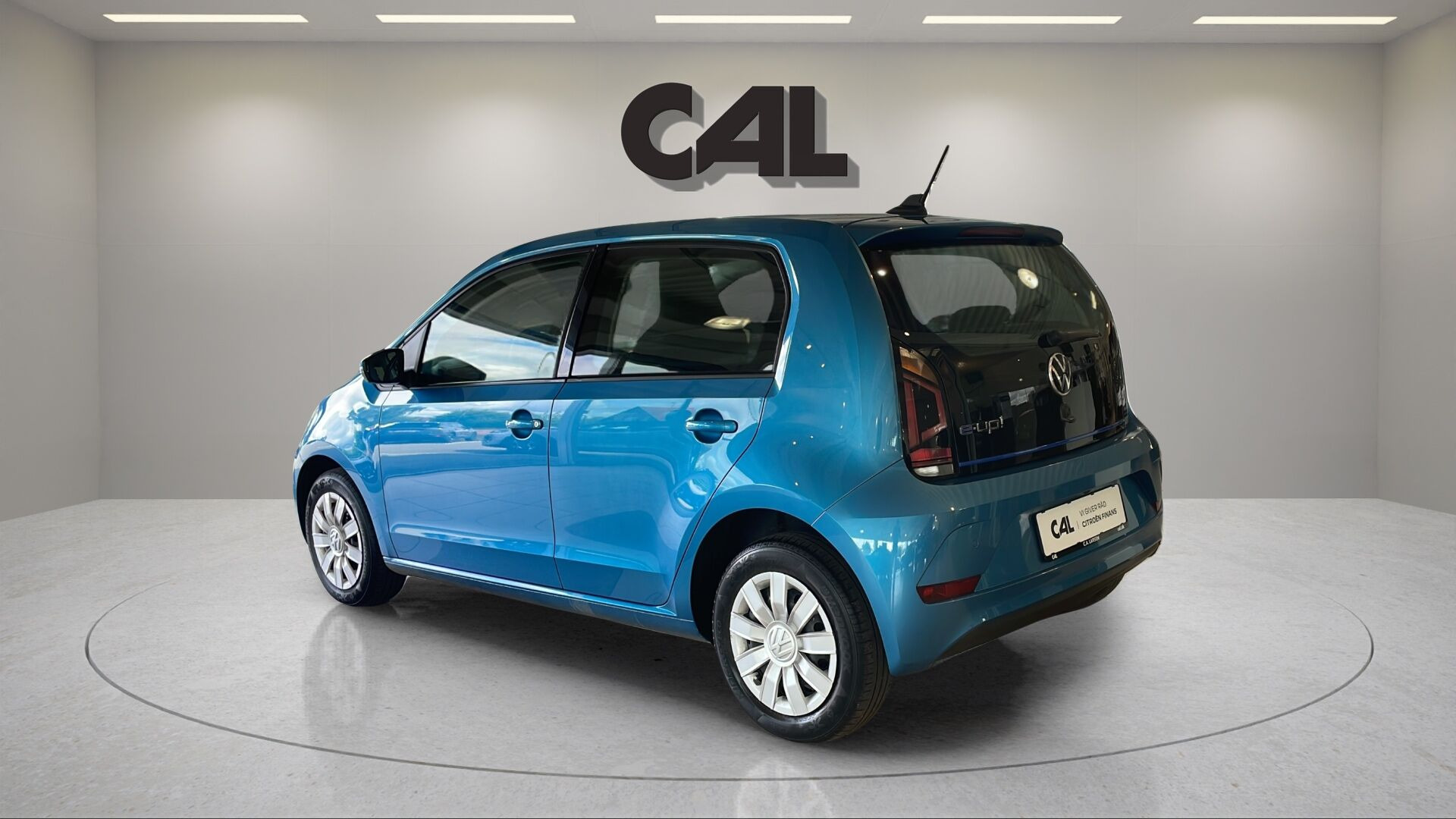 Blå VW e-up fra 2021