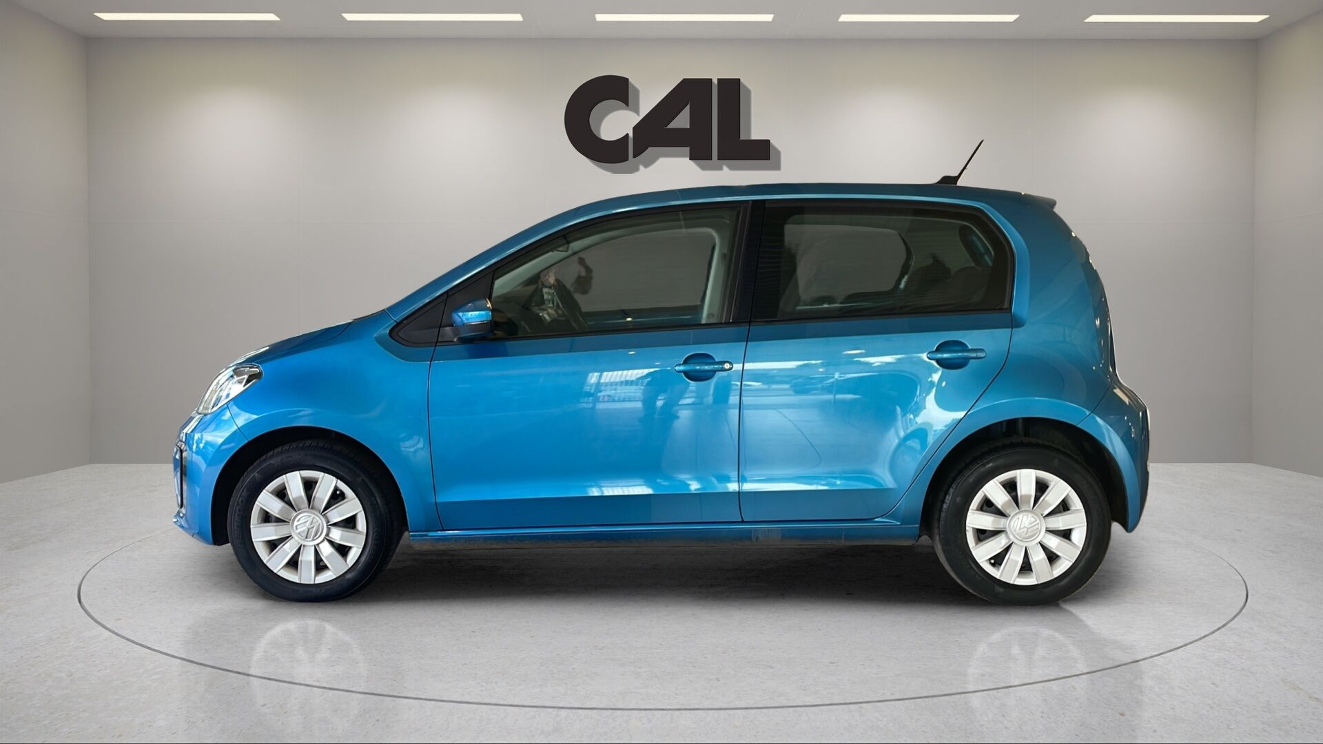 Blå VW e-up fra 2021