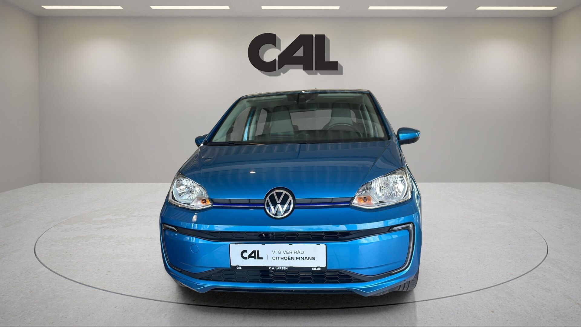 Blå VW e-up fra 2021