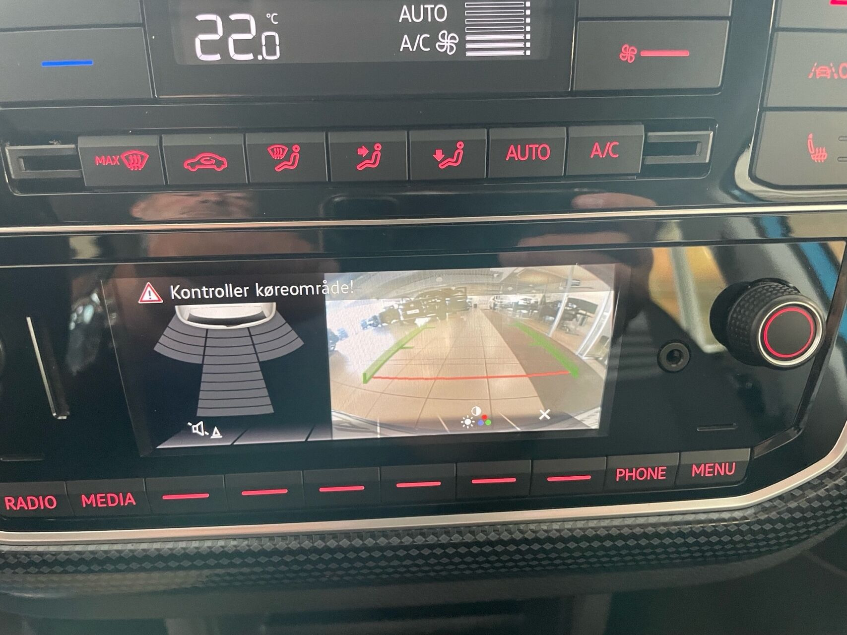 Blå VW e-up fra 2021