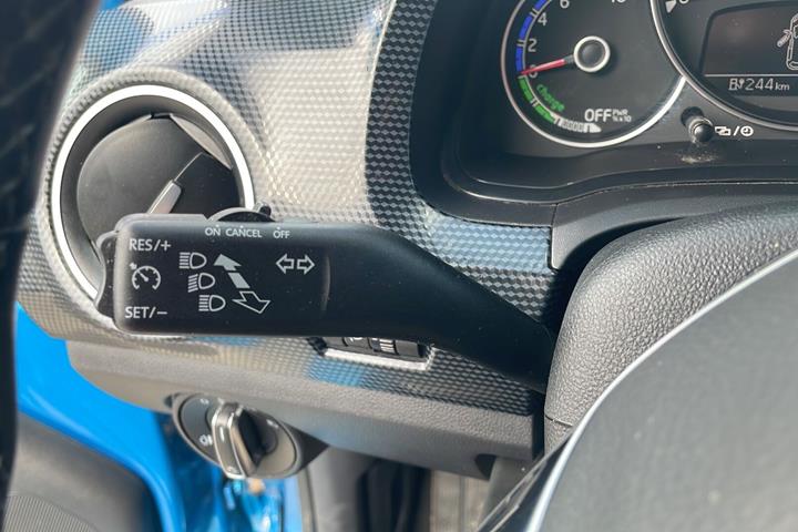 Blå VW e-up fra 2021