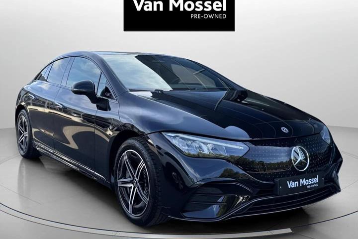 Grå Mercedes EQE 350+ fra 2025