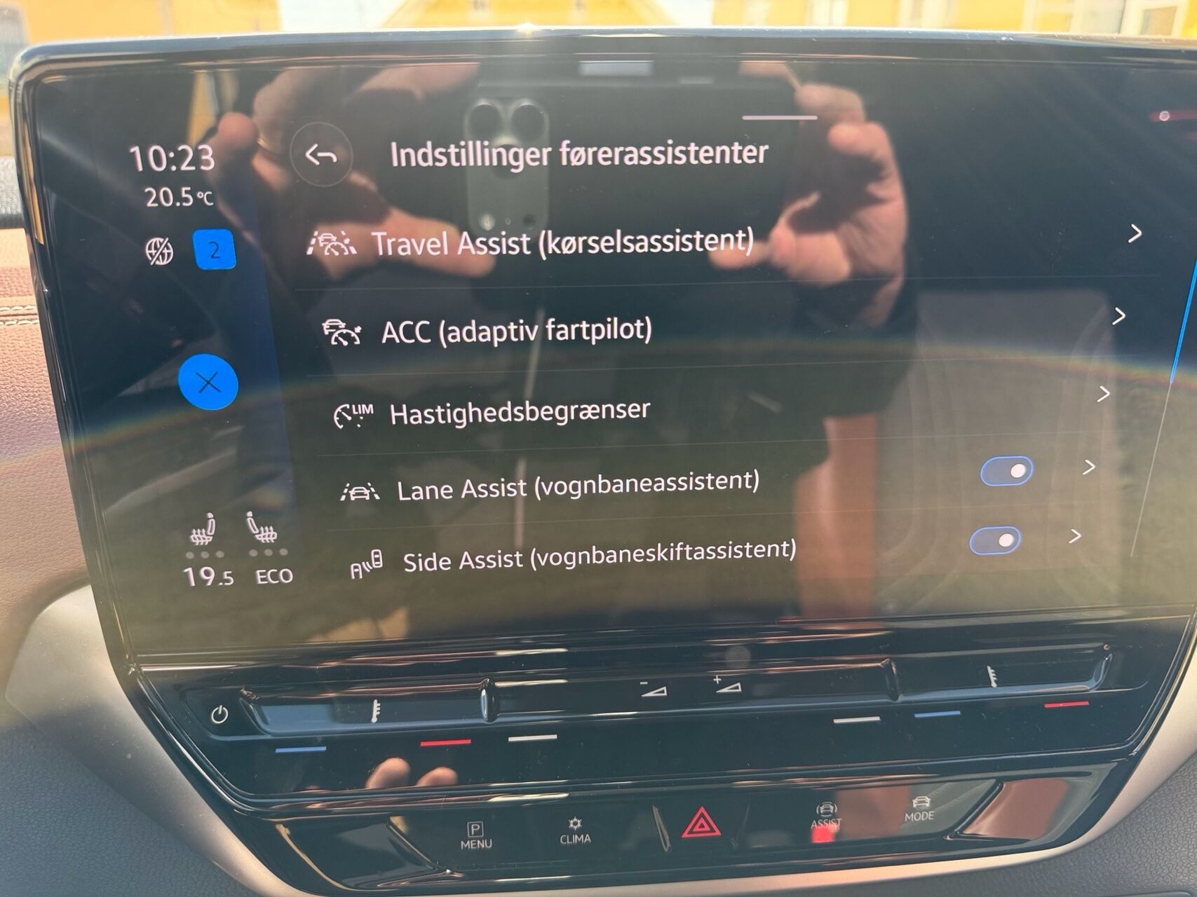 Grå VW ID.5 fra 2023