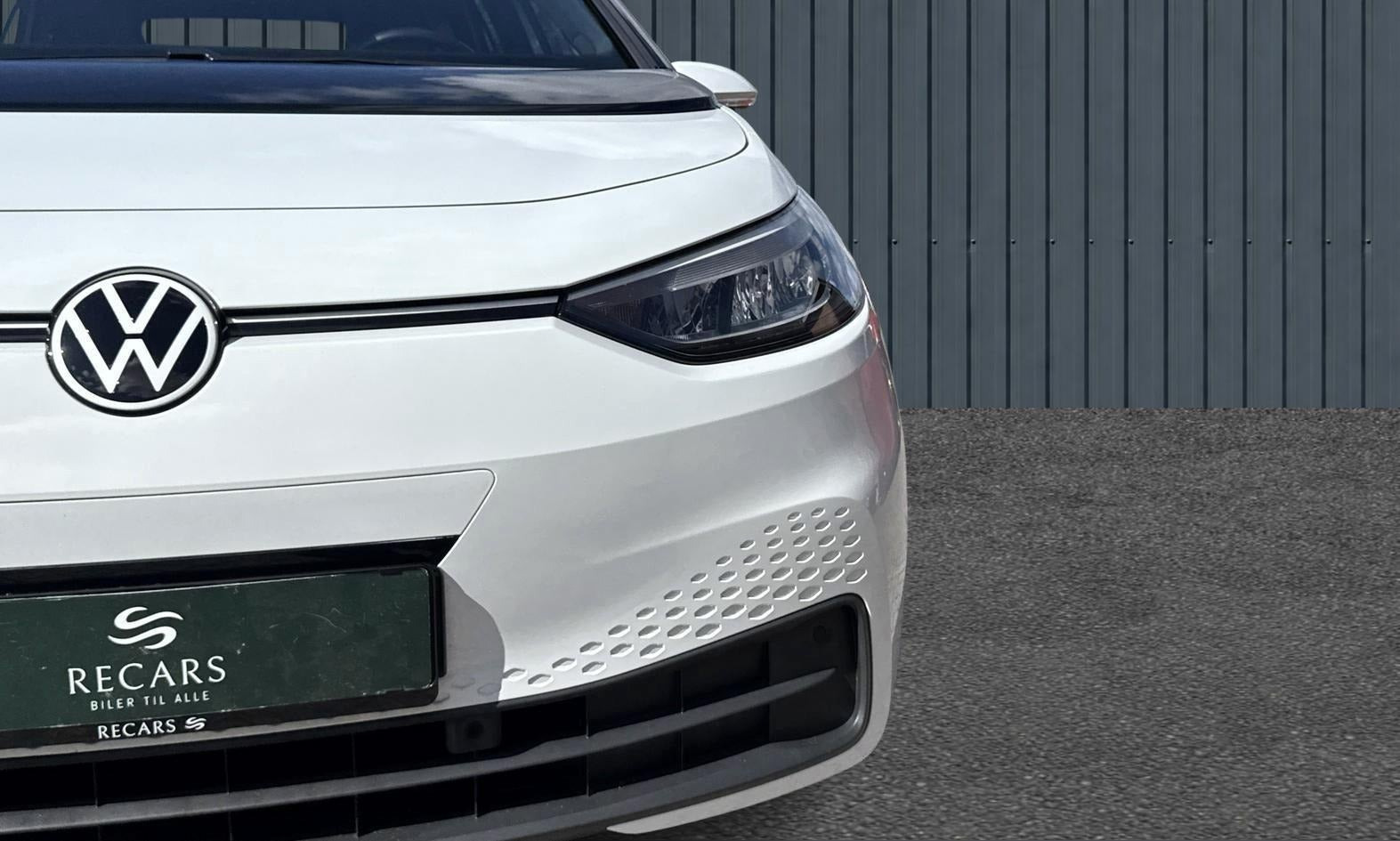 Hvid VW ID.3 fra 2021