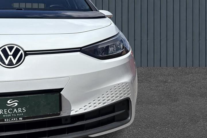 Hvid VW ID.3 fra 2021