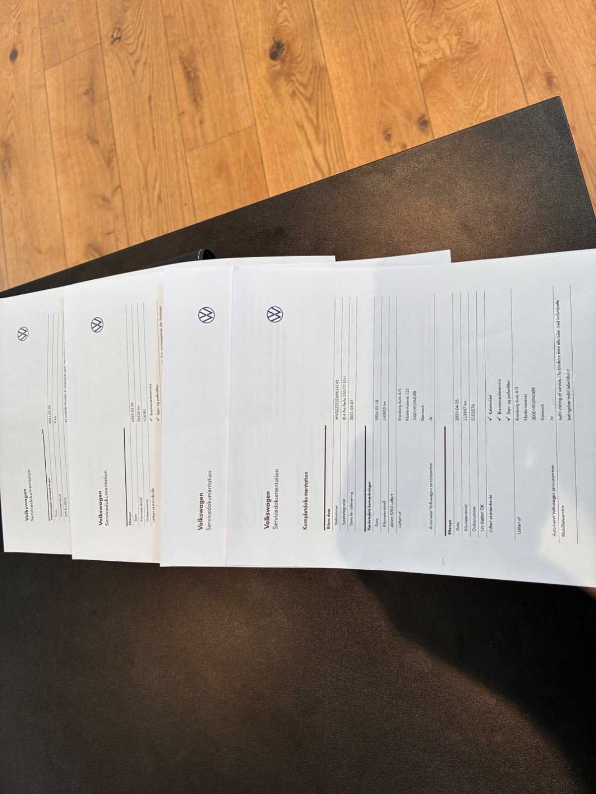 Hvid VW ID.4 fra 2021