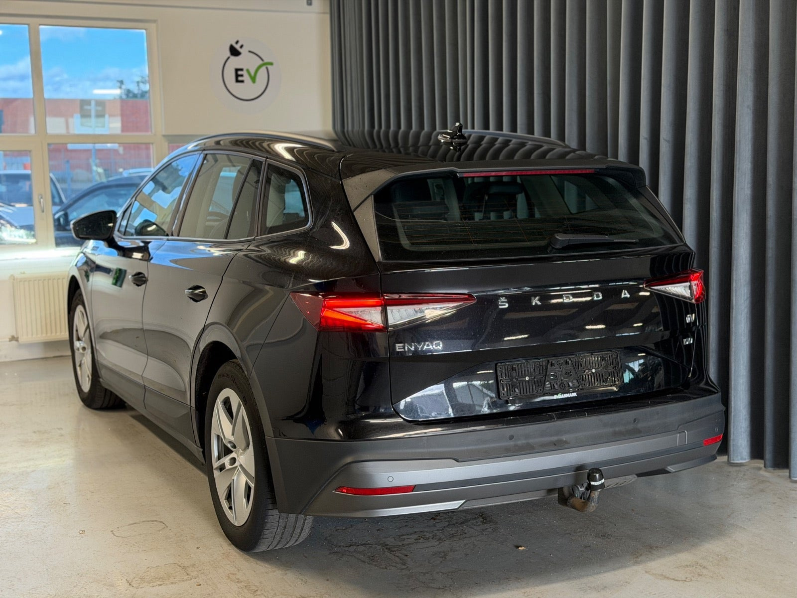 Sort Skoda Enyaq fra 2022