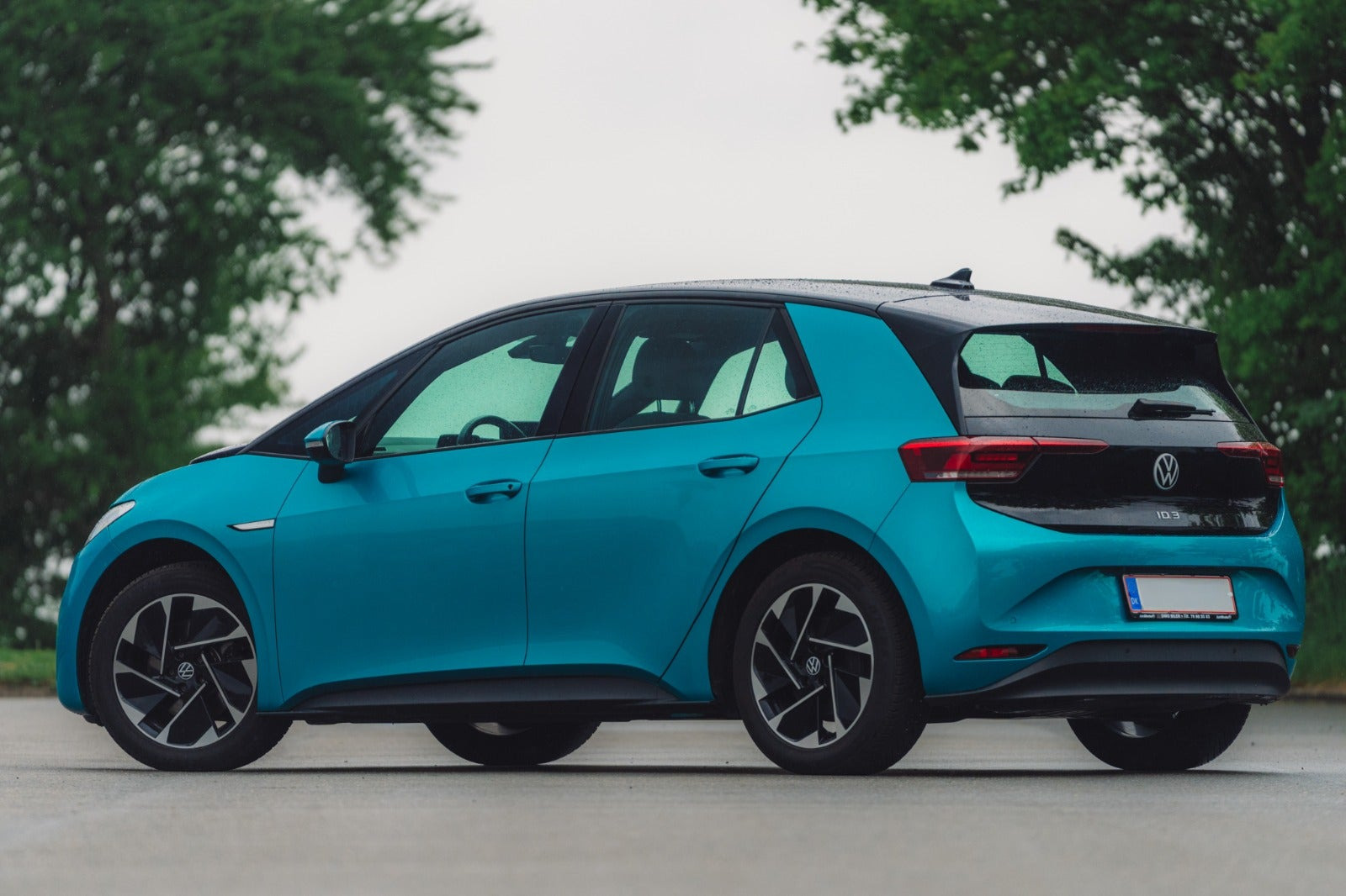 Turquoise VW ID.3 fra 2021