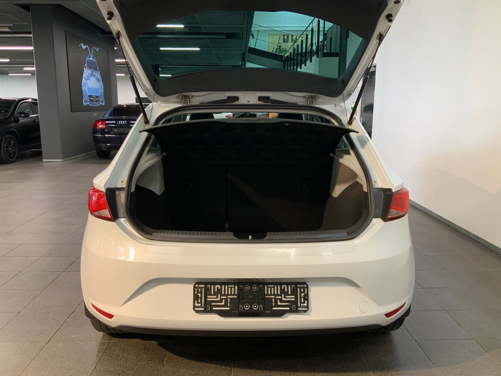 Hvid Seat Leon fra 2015