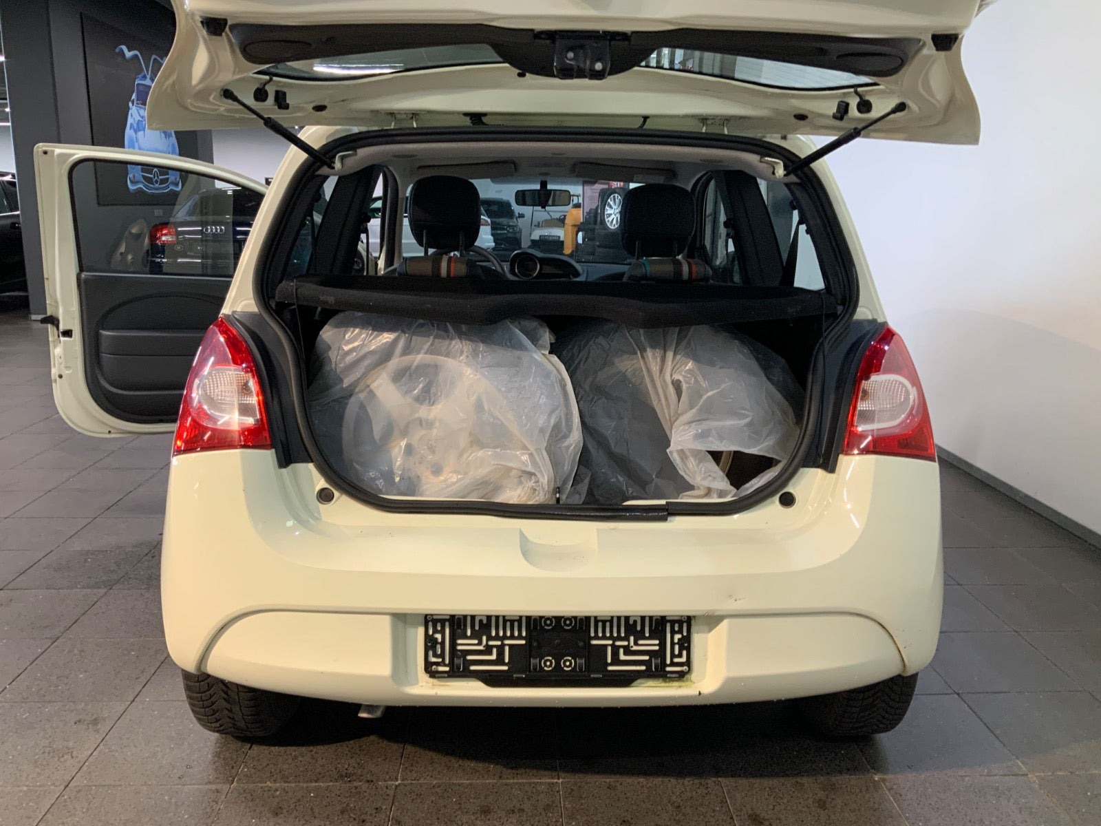 Hvid Renault Twingo fra 2013