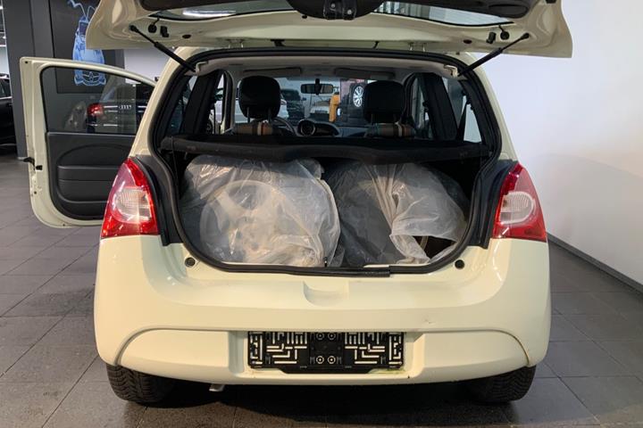 Hvid Renault Twingo fra 2013