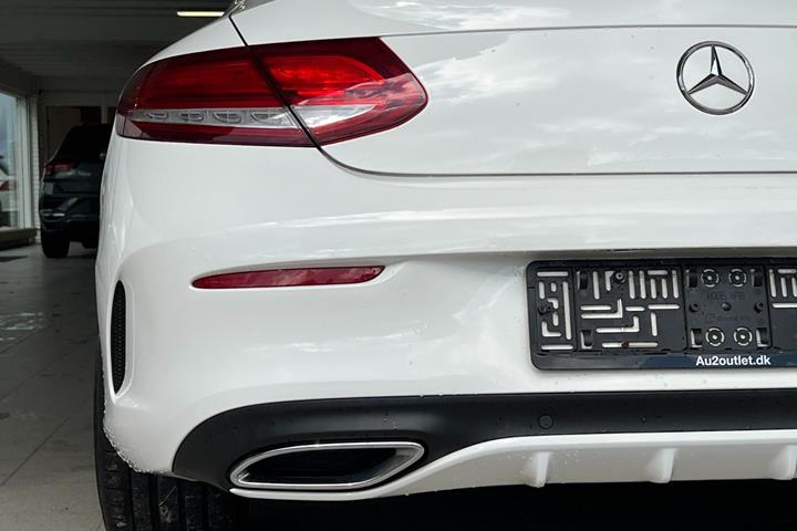 Hvid Mercedes C220 d fra 2017