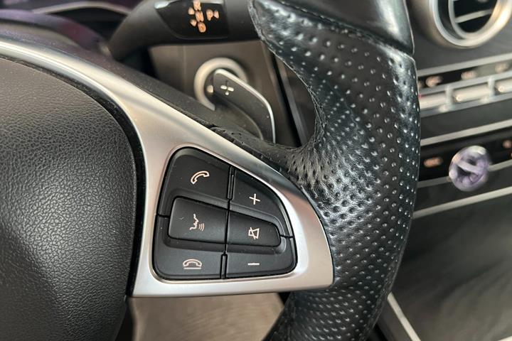 Hvid Mercedes C220 d fra 2017