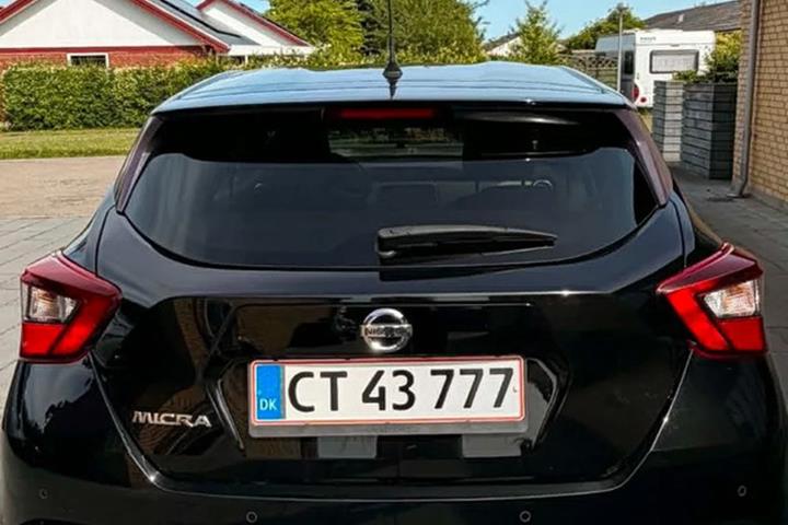 Sort Nissan Micra fra 2020