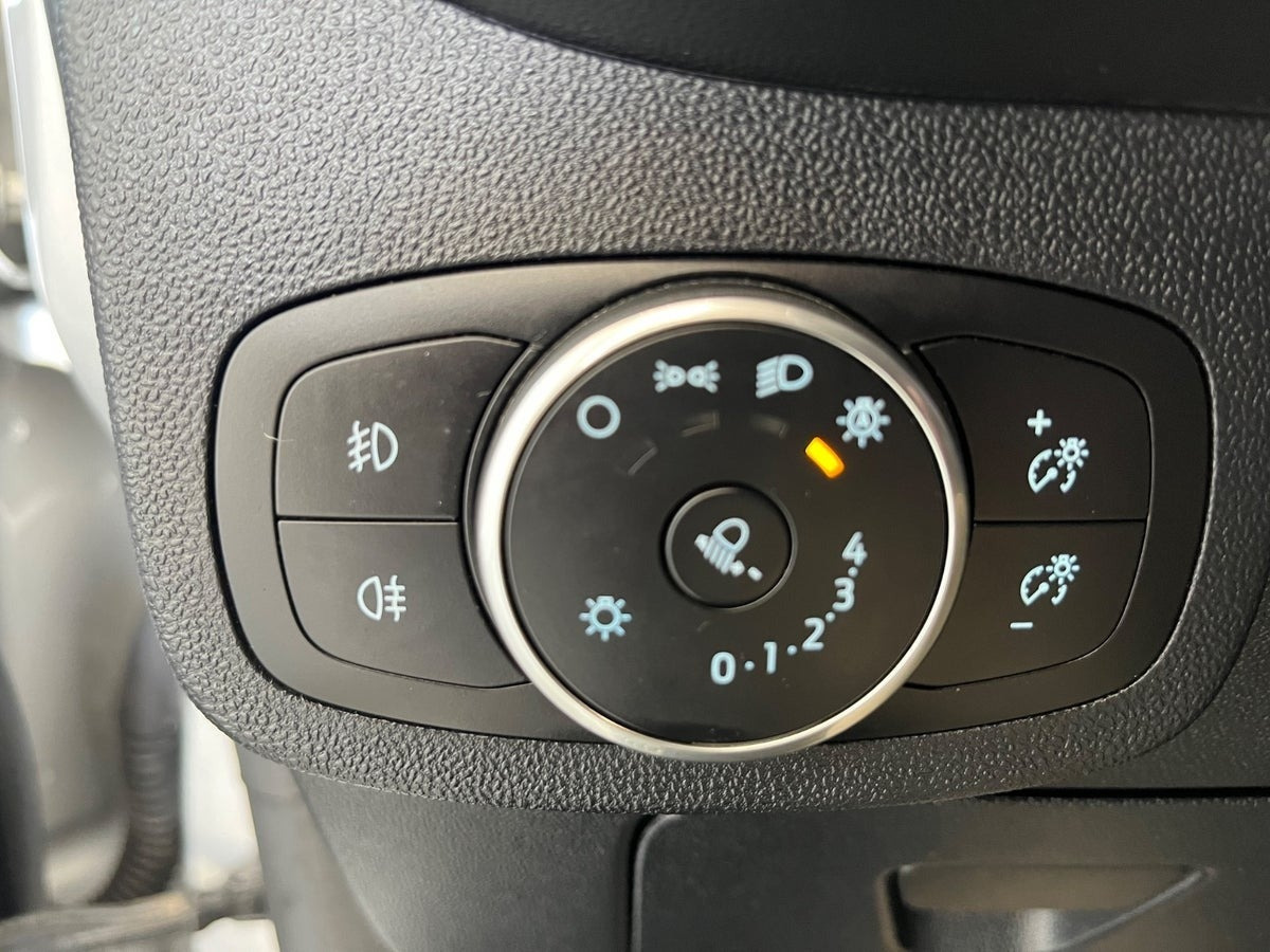 Sølv Ford Fiesta fra 2021