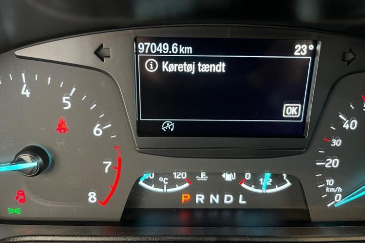Sølv Ford Fiesta fra 2021