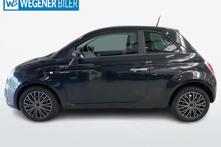 Sort Fiat 500 fra 2015