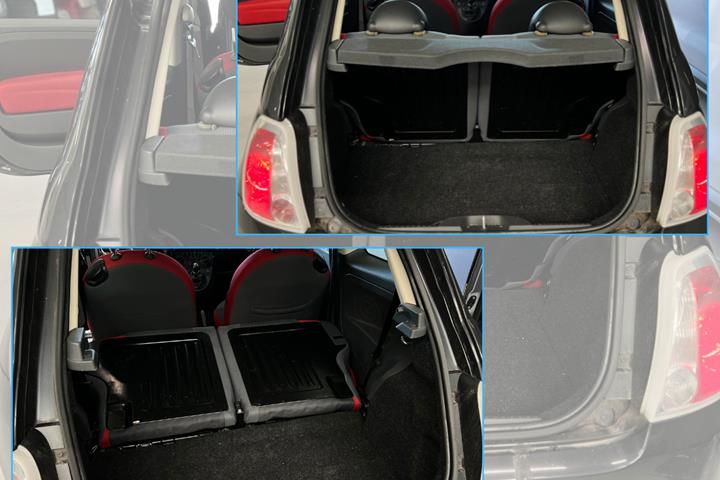 Sort Fiat 500 fra 2015