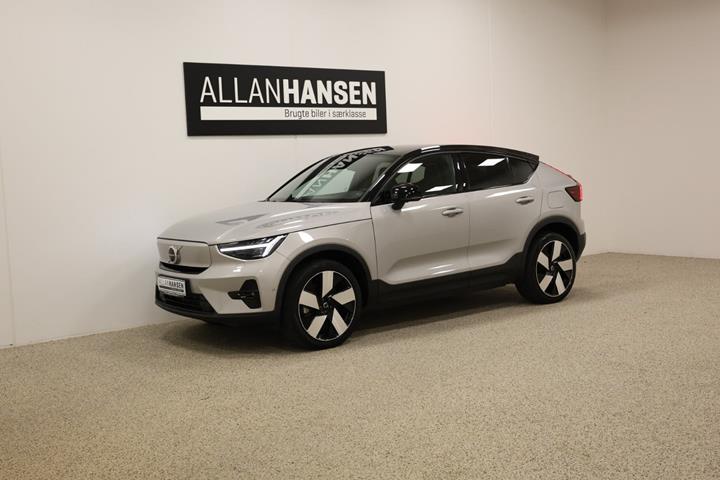 Grå Volvo C40 fra 2022