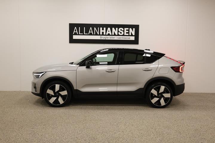 Grå Volvo C40 fra 2022