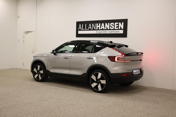 Grå Volvo C40 fra 2022