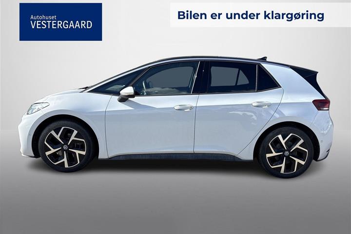 Hvid VW ID.3 fra 2024