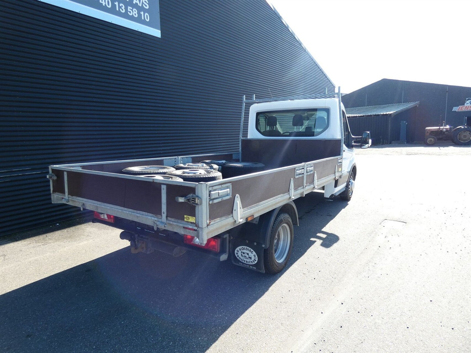 Hvid Ford Transit 350 L4 Chassis fra 2020