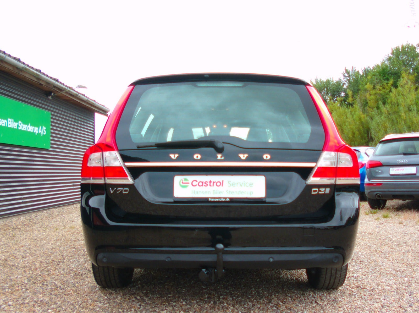 Sort Volvo V70 fra 2015