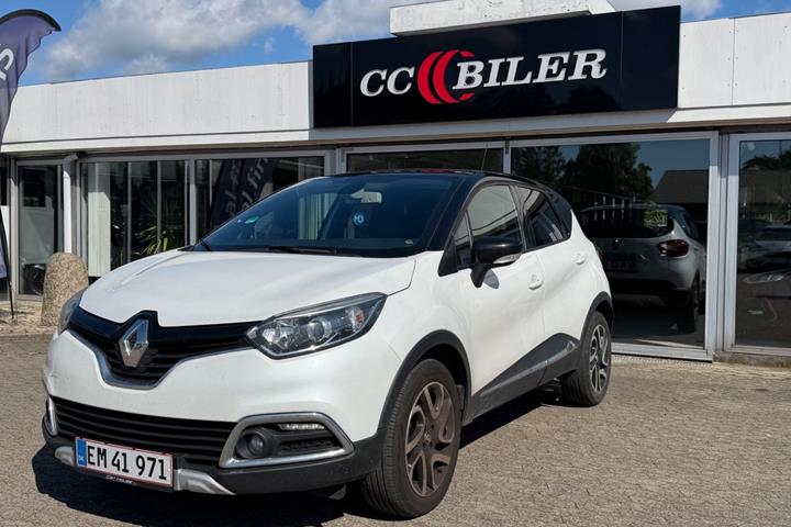 Hvid Renault Captur fra 2017