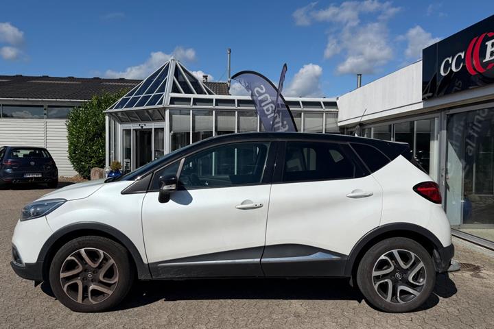Hvid Renault Captur fra 2017