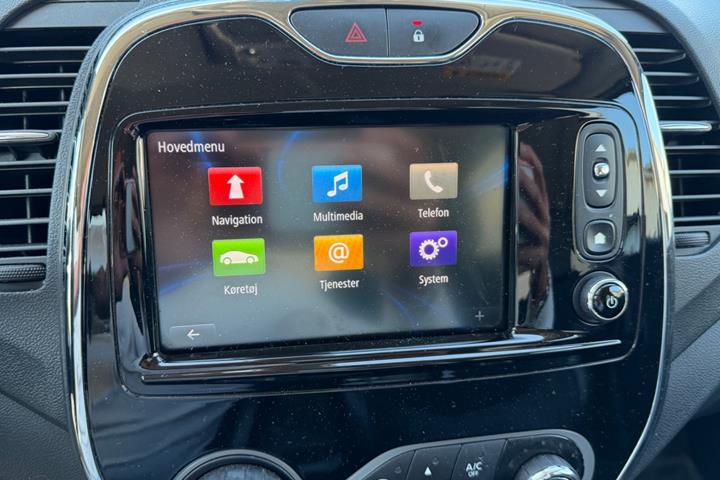 Hvid Renault Captur fra 2017