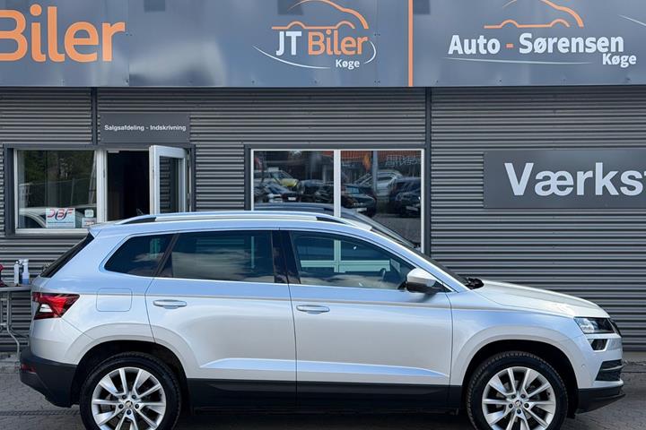 Sølv Skoda Karoq fra 2020