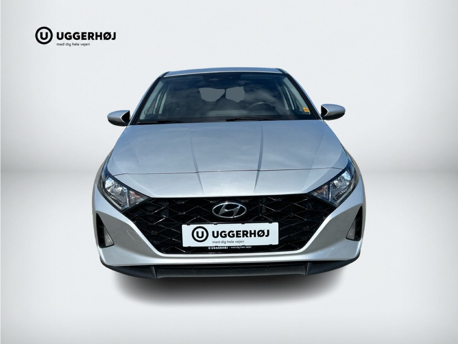 Grå Hyundai i20 fra 2022