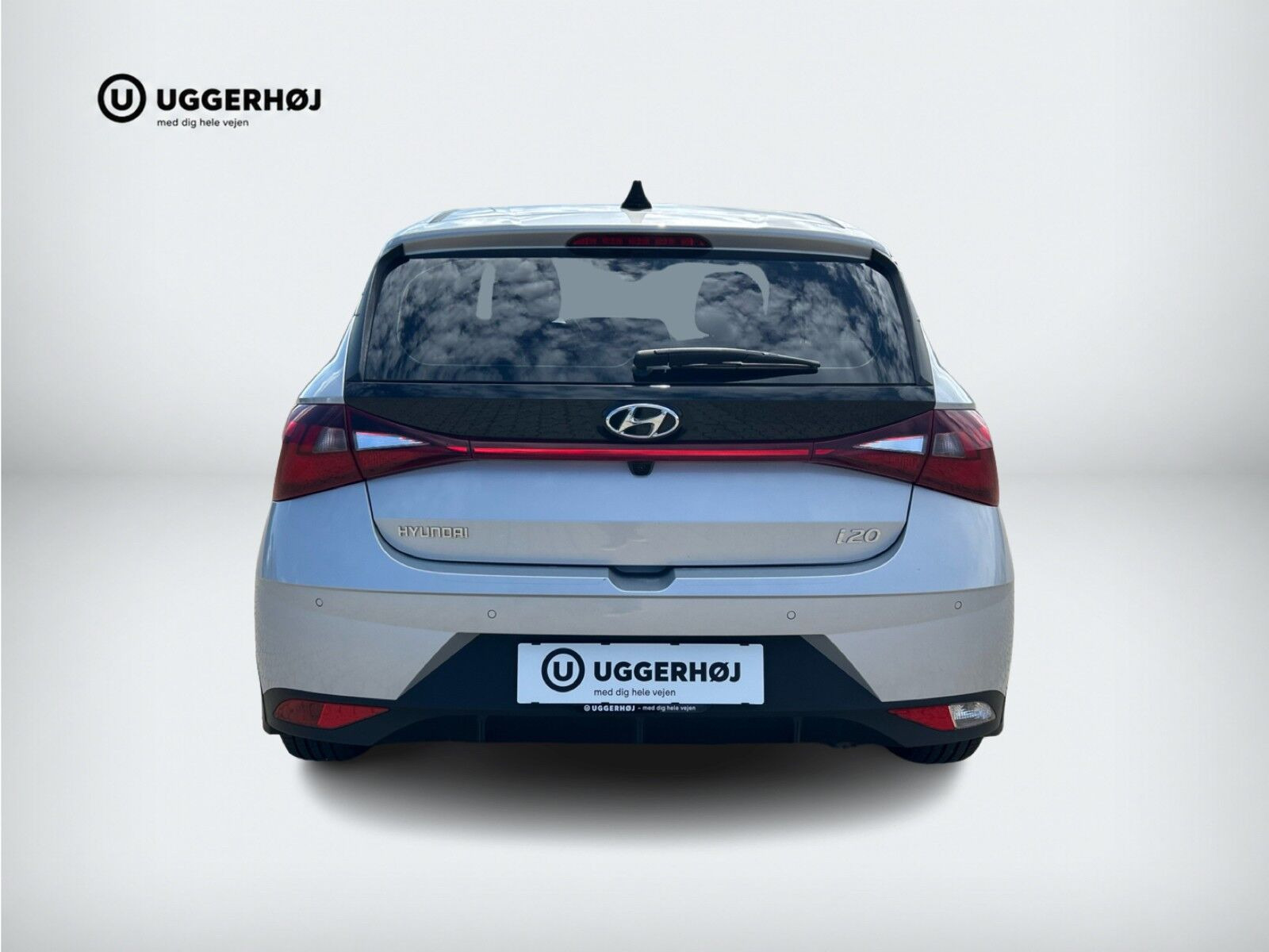 Grå Hyundai i20 fra 2022