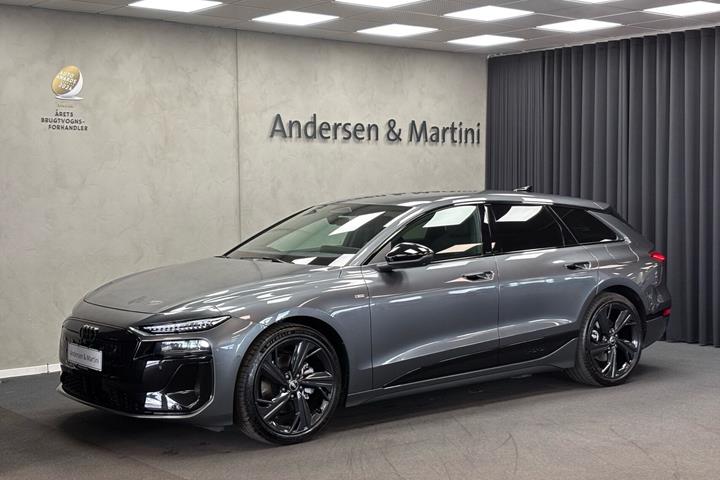 Grå Audi A6 fra 2026