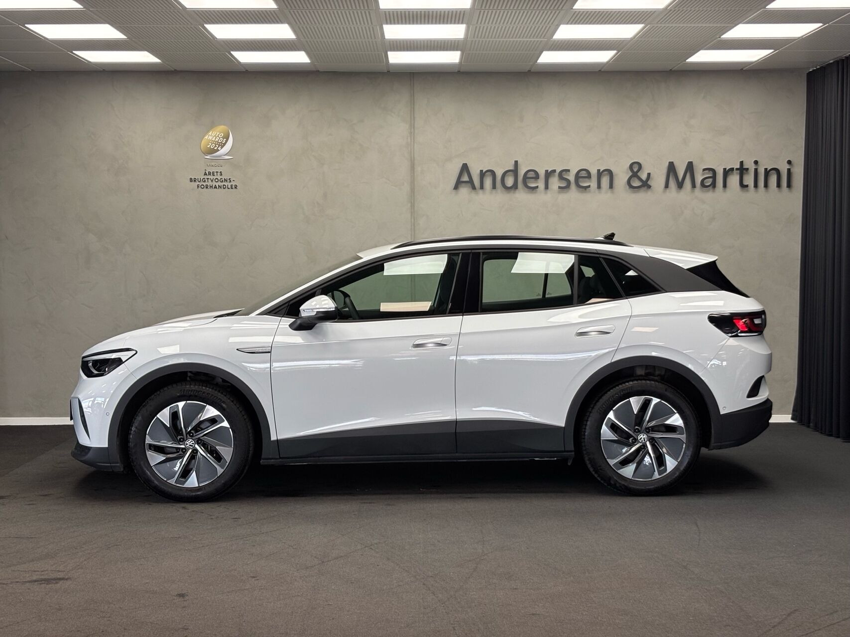 Hvid VW ID.4 fra 2022