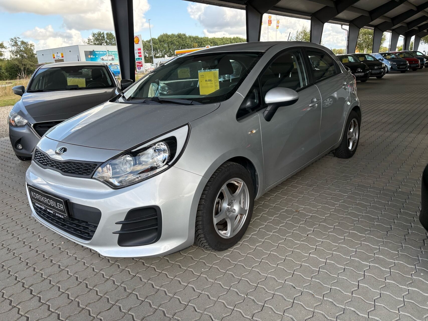 Sølv Kia Rio fra 2015