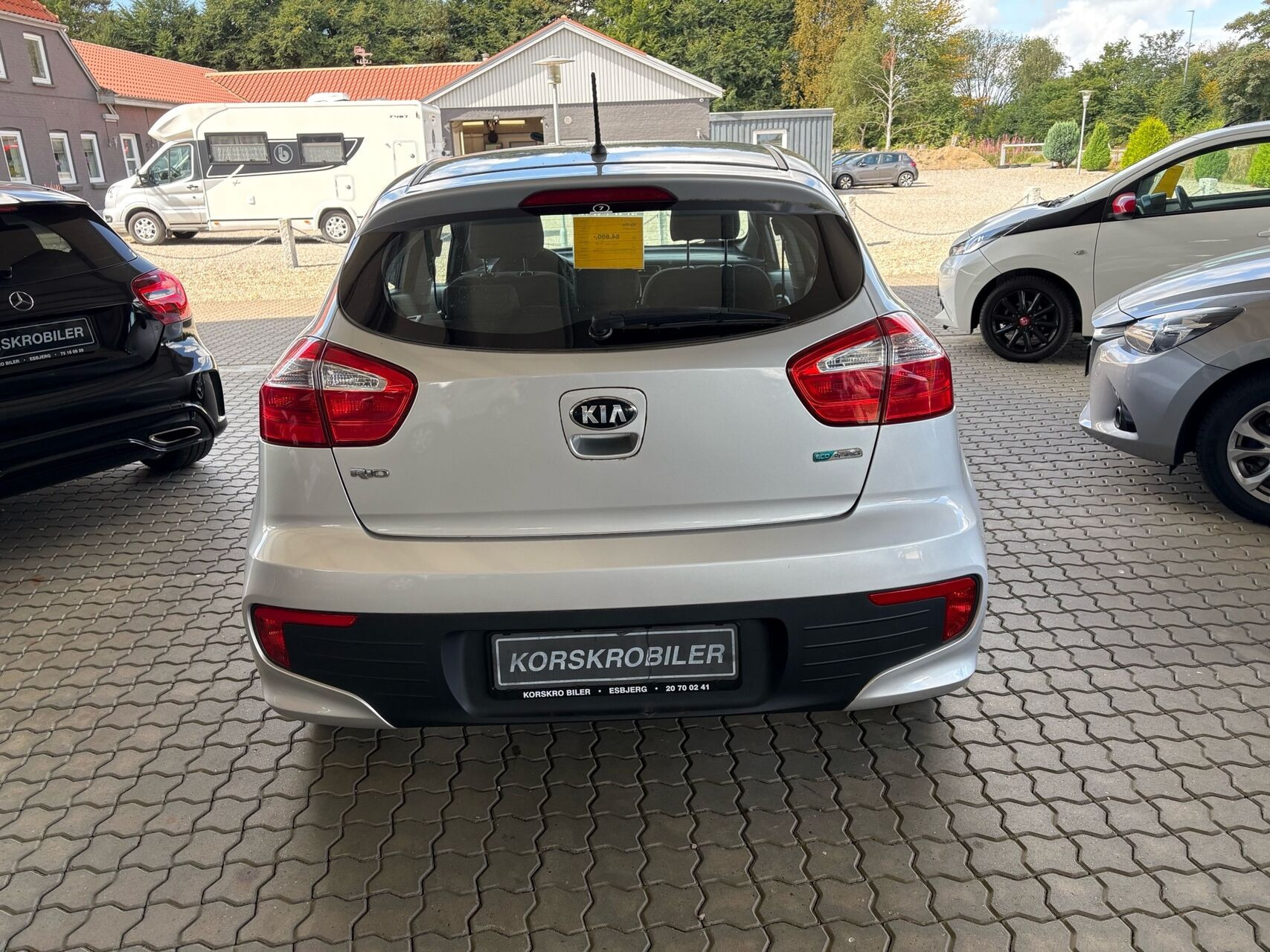 Sølv Kia Rio fra 2015