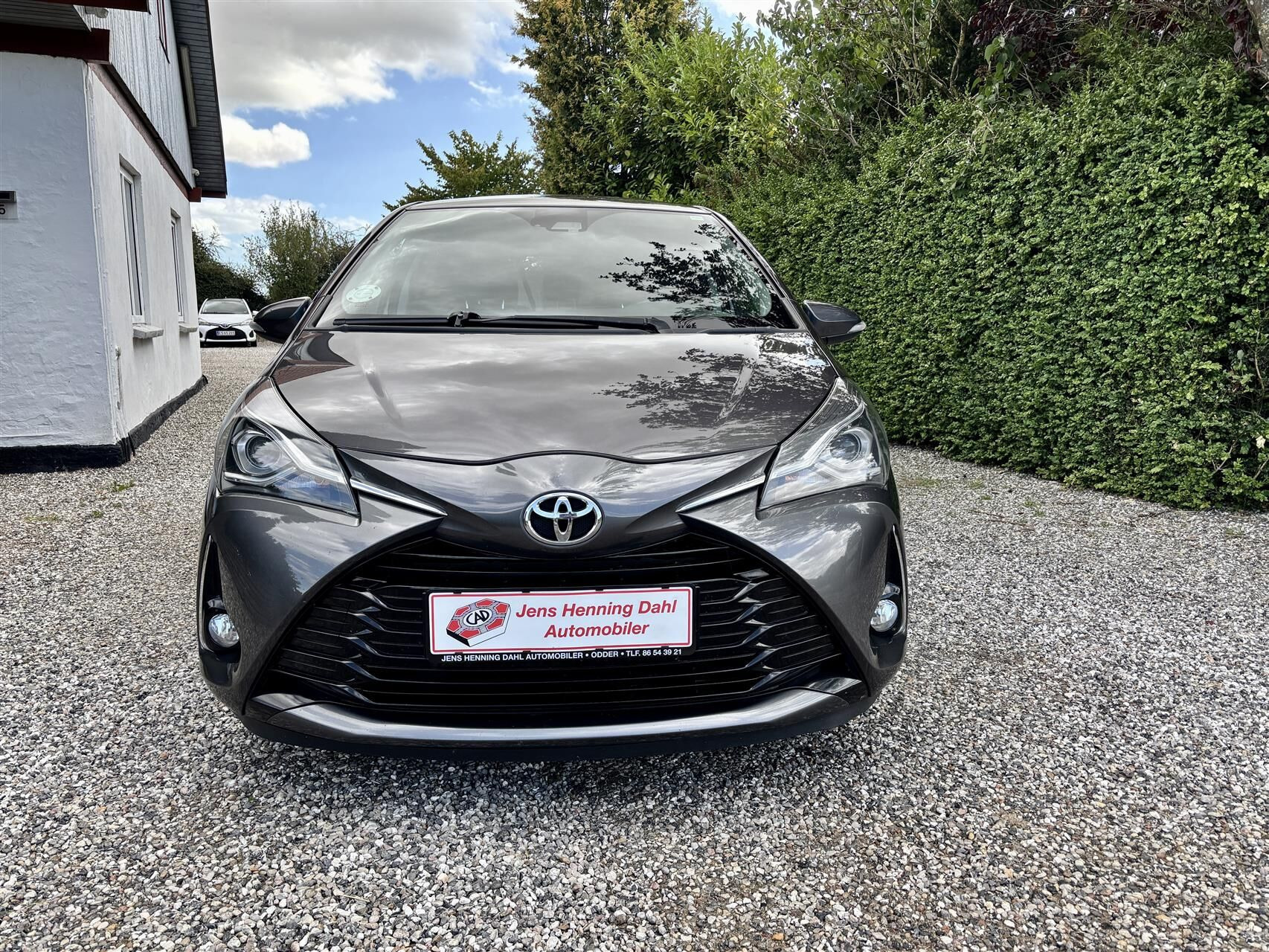 Sort Toyota Yaris fra 2019