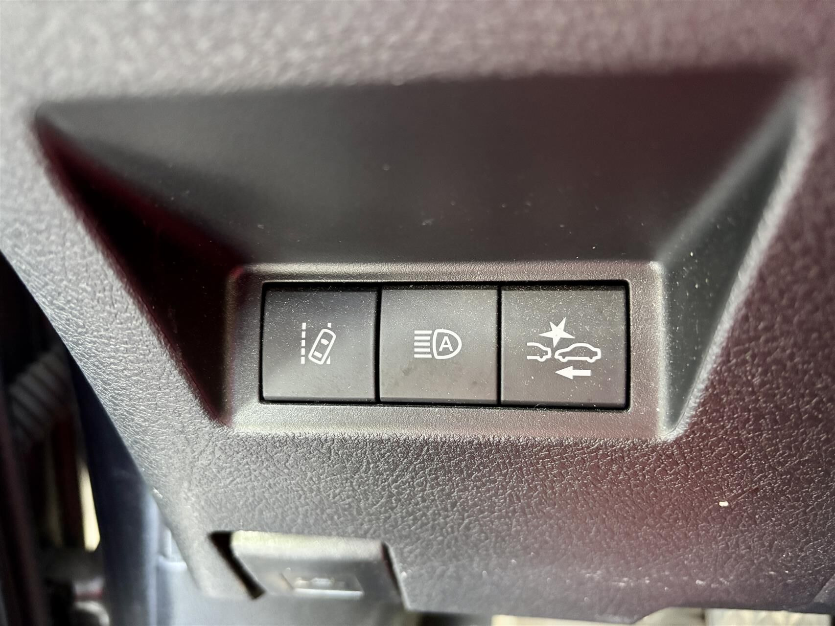 Sort Toyota Yaris fra 2019