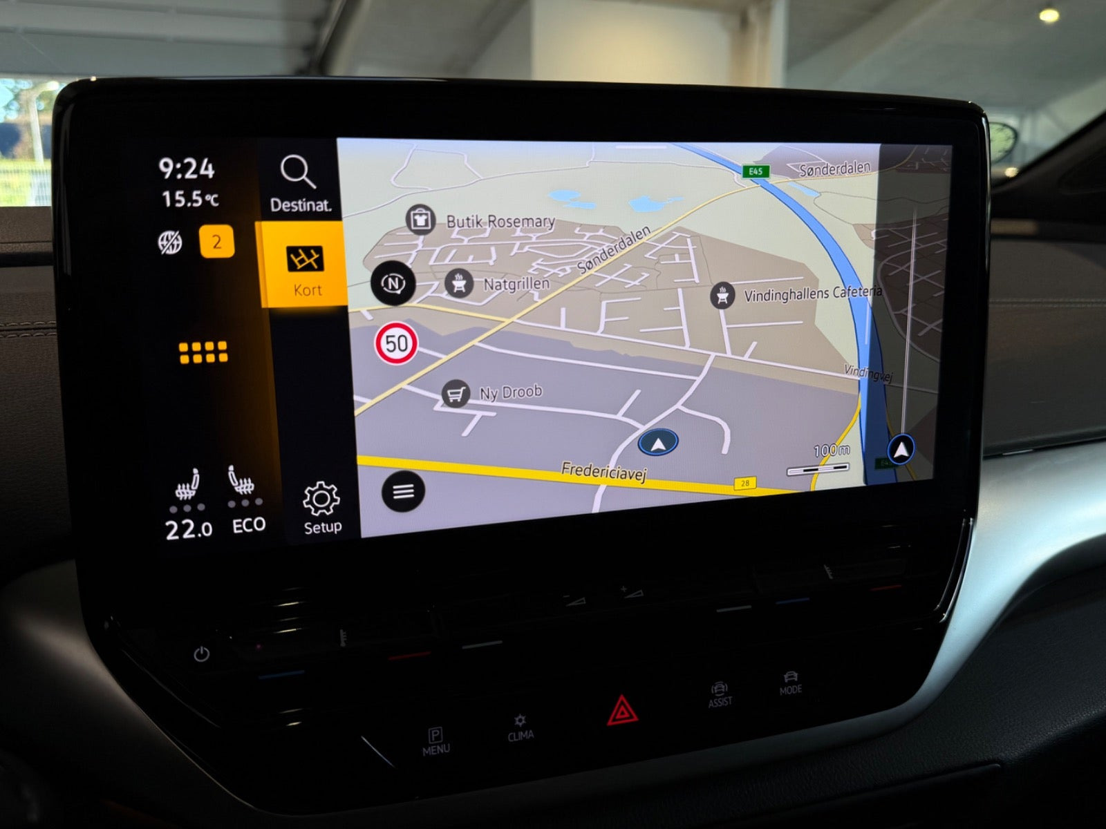 Blå VW ID.5 fra 2023