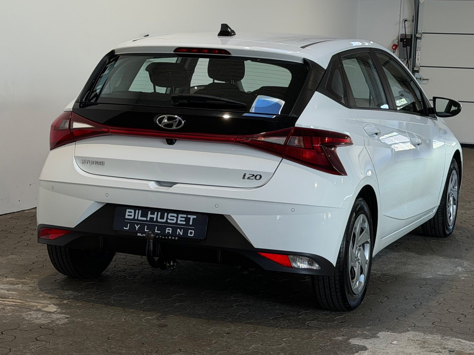 Hvid Hyundai i20 fra 2022
