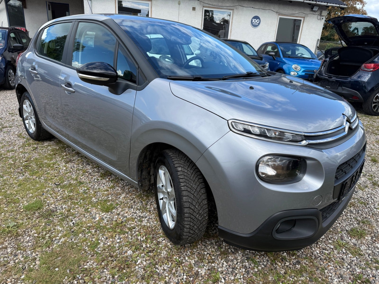 Sølv Citroën C3 fra 2018