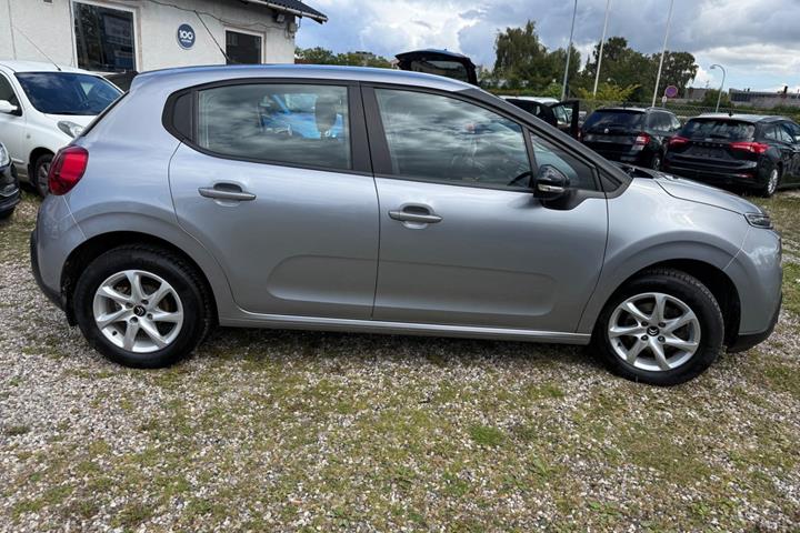 Sølv Citroën C3 fra 2018