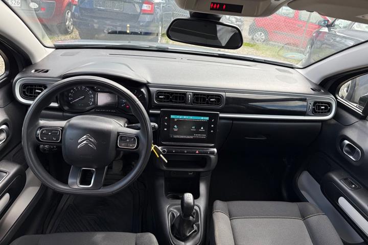 Sølv Citroën C3 fra 2018