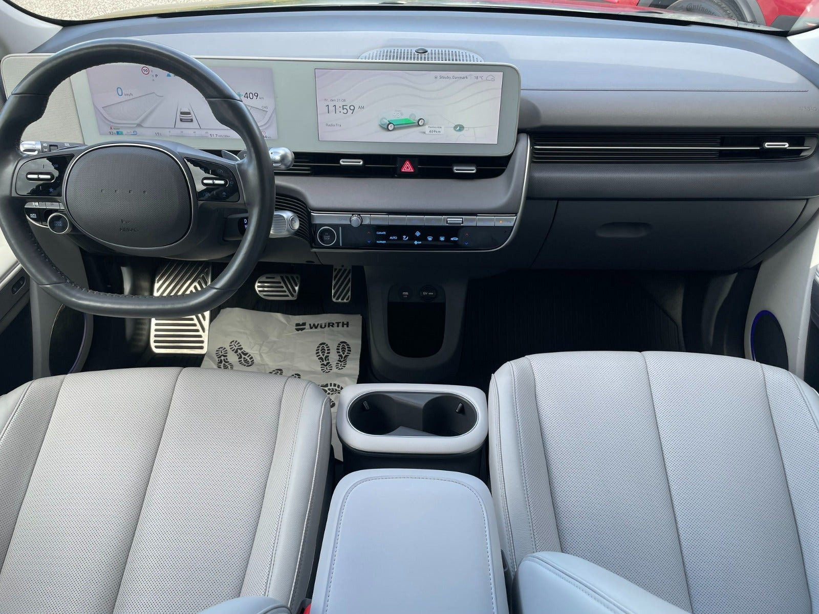 Grå Hyundai Ioniq 5 fra 2024
