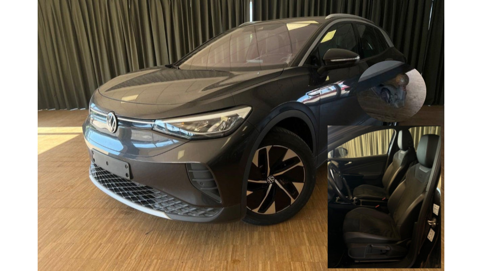 Grøn VW ID.4 fra 2022